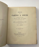 1869 Origines des Cartes a Jouer, by R.. Merlin