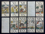 c.1761 Strasbourg Animal Tarot Animalier Tiertarock