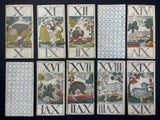 c.1761 Strasbourg Animal Tarot Animalier Tiertarock