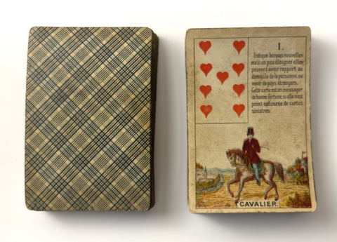 c.1860 Lenormand Fortune Cards DaveLuy Belgium
