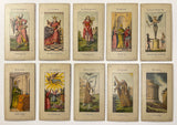 c.1890 Grand Etteilla Grimaud 78 Cards w/ box & booklet