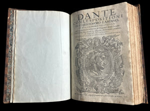 1578 La Comedia, Dante Alighieri Vellutello