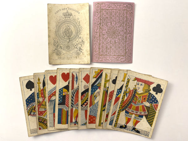 c.1840 De La Rue Playing Cards – McClosky's Antiquarian Books & Cards