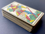 c.1885-90 Lequart Tarot de Besançon 77/78 cards