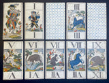 c.1761 Strasbourg Animal Tarot Animalier Tiertarock