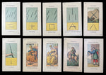 c.1890 Tarot Grand Etteilla B. P. Grimaud