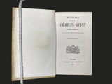 1859 Histoire De L'Empereur Charles-Quint