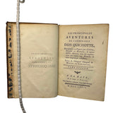 Don Quichotte (1774), by Miguel Cervantes, Published chez Bleuet 2 Volumes, 1st edition