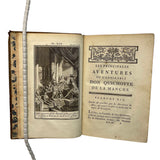 Don Quichotte (1774), by Miguel Cervantes, Published chez Bleuet 2 Volumes, 1st edition