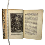 Don Quichotte (1774), by Miguel Cervantes, Published chez Bleuet 2 Volumes, 1st edition