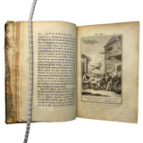 Don Quichotte (1774), by Miguel Cervantes, Published chez Bleuet 2 Volumes, 1st edition