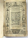 1522 Operum Ioan. Chrysostomi Constantiopolitani Tomus Primus Secundus