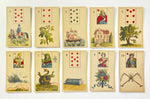 c.1900 Lenormand Cards 34/36