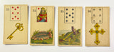 c.1900 Lenormand Cards 34/36