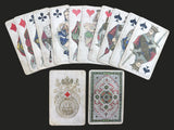 c.1890 Old Russian Playing Cards Imperial Foundling Partial 50/52 Cards Medieval