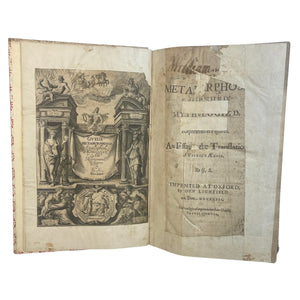 1632 Ovid’s Metamorphosis Englished, 1st illustrated Sandys edition
