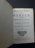 1738 [Emblemata] Luiken, J. Beschouwing der wereld