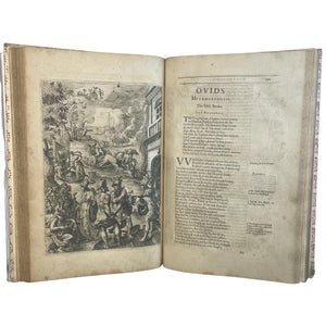 1632 Ovid’s Metamorphosis Englished, 1st illustrated Sandys edition