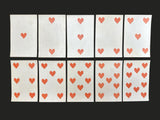 c.1830 Paris Pattern Playing Cards France 52/52 Painted Stencil Standing Courts