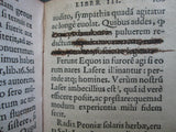 1558 De Arcanis Naturae by Mizauld 1st Ed