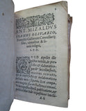 1558 De Arcanis Naturae by Mizauld 1st Ed