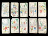c.1850-91 Two-Headed German Tarot, dit Chinois