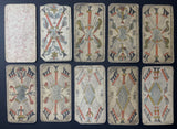 c.1845-1858 Renault Jerger Tarot de Besançon 75/78 cards