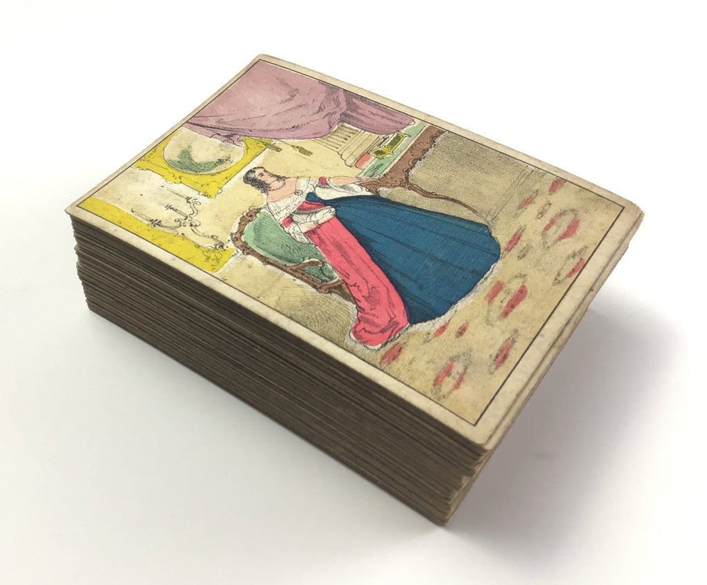 Tarot Besançon 1890 Complete Deck Besanzon B.P. Grimaud Paris France Tarot Besançon 1890 Complete Deck Besanzon B.P. Grimaud Paris France
