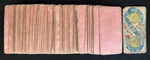 c.1880 Conver Camoin Ancien Tarot Marseille Old Antique Partial Deck 74/78 Cards