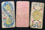 c.1880 Conver Camoin Ancien Tarot Marseille Old Antique Partial Deck 74/78 Cards