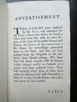1700s Fables by Mr. Gay, 2 Volume, Engravings