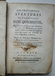 Don Quichotte (1774), by Miguel Cervantes, Published chez Bleuet 2 Volumes, 1st edition