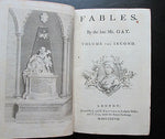 1700s Fables by Mr. Gay, 2 Volume, Engravings