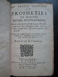1668 Nostradamus Centuries et Prophéties