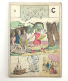 c. 1880 Grand Jeu Lenormand, Gaudais, published by B.P. Grimaud in Paris, France