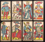 c.1900 Tarot Besançon B.P. Grimaud 77/78 Cards
