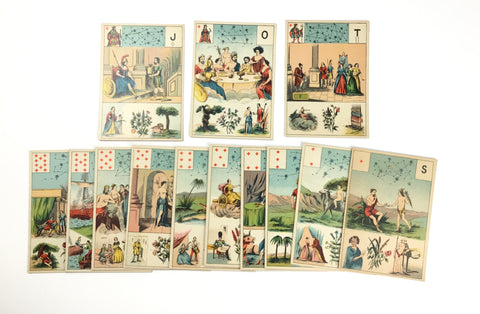Acheter Tarot divinatoire Grand Jeu de Mlle Lenormand Grimaud - Boutique  Variantes Paris