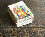 Old Miniature Playing Cards Napoleonic c.1800 Paris Pattern Pennyprints
