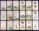 c.1900 Lenormand Cards, Müller, 36/36