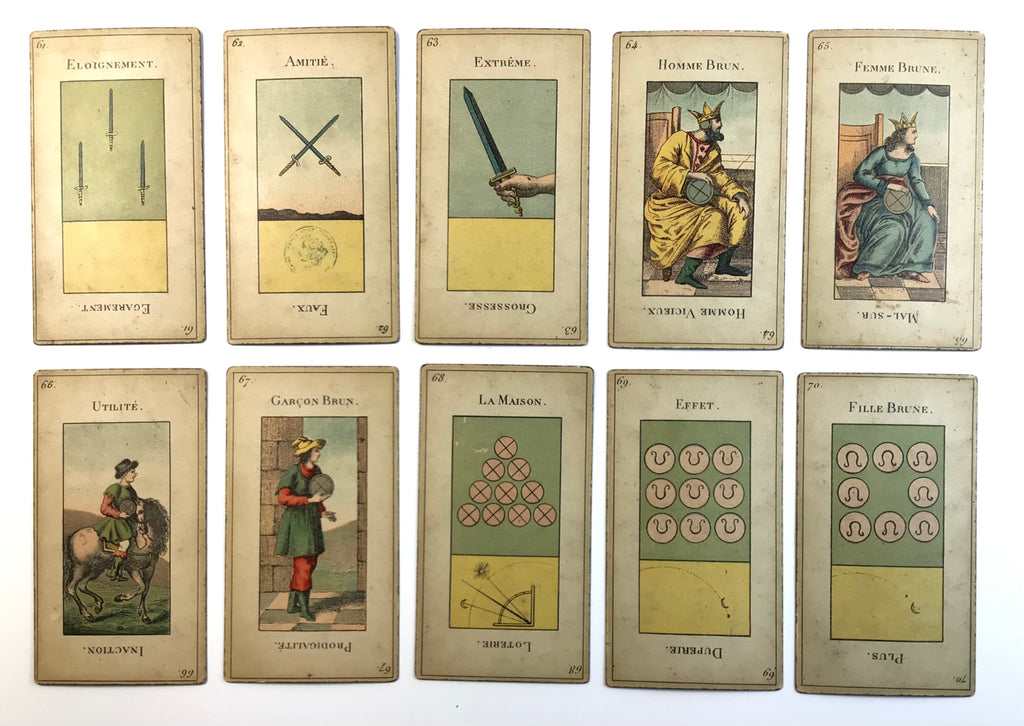 ÉDITION DE POCHE Le Grand Etteilla – Le tarot égyptien de la lumière et du destin – Édition française rare (22 cartes) - France ÉDITION DE POCHE Le Grand Etteilla – Le tarot égyptien de la lumière et du destin – Édition française rare (22 cartes) - France