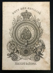 c.1840 Hardy & Sons Playing Cards