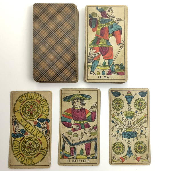 c.1890 Tarot de Marseilles, Schaffhausen, J. Muller & Cie