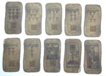 c.1820-30 Grand Etteilla Tarot Egyptien, 77/78 Cards