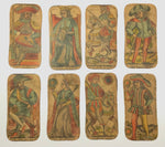 c.1898 Tarot Besançon, B.P. Grimaud,  Paris, France, Partial 76/78 Cards