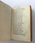1502 Terze Rime, Dante Alighieri, 1st Aldine Ed.