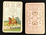 c.1920 Lenormand Cards, Müller, 35/36