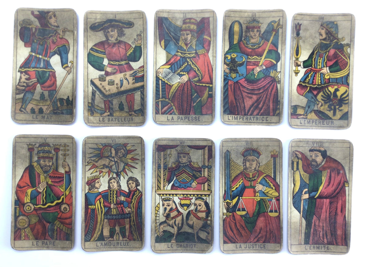 c.1900 Tarot de Marseilles, Schaffhausen, J. Muller & Ce. – McClosky's ...