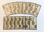 c.1890 Nouveau Jeu De La Main Antique Palmistry Cards