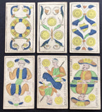 c.1870 Piedmont Tarot by an unknown maker, incomplete 44/78
