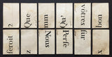 18th Century French Playing Cards Provence 12 Courts Montpellier Painted Stencil